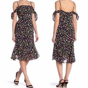 Nanette Lepore Black floral dress